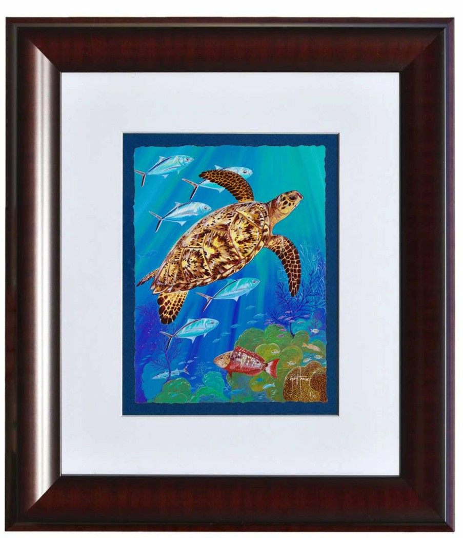 Artwork Intradeco | Reef Glider Framed Open Edition