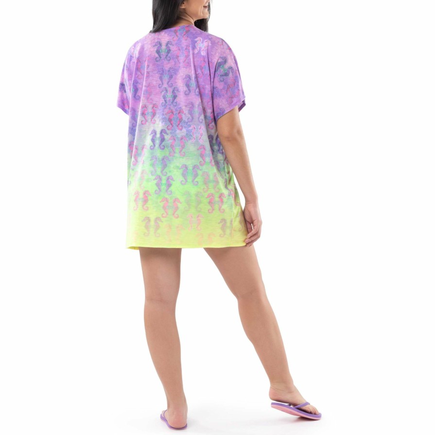 Womens Intradeco Dresses & Cover Ups | Ladies Sea Fan Kaftan Cover-Up