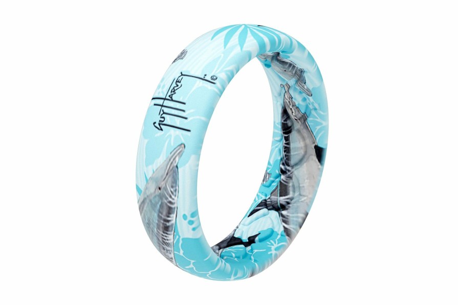 Womens Intradeco Jewelry | Dolphin Thin Ring By Groove Life