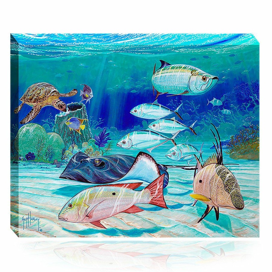 Artwork Intradeco | Reef Patrol Small Canvas Art