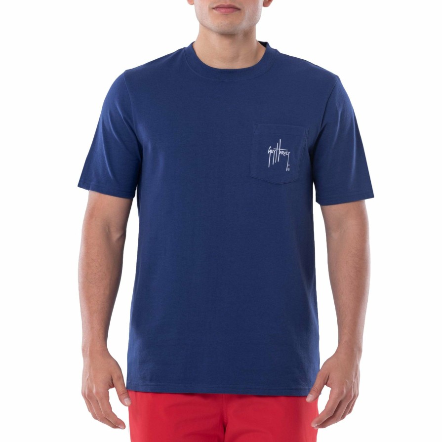 Mens Intradeco T-Shirts & Tank Tops | Men'S Octopus Pocket Short Sleeve T-Shirt