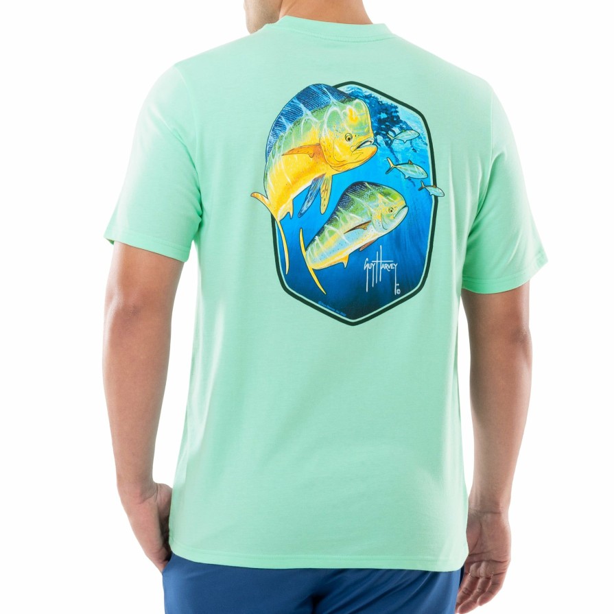 Mens Intradeco T-Shirts & Tank Tops | Men'S Mahi Label Short Sleeve T-Shirt