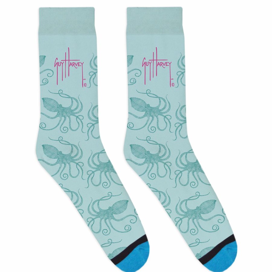 Mens Intradeco Socks | Blue Octopus Socks