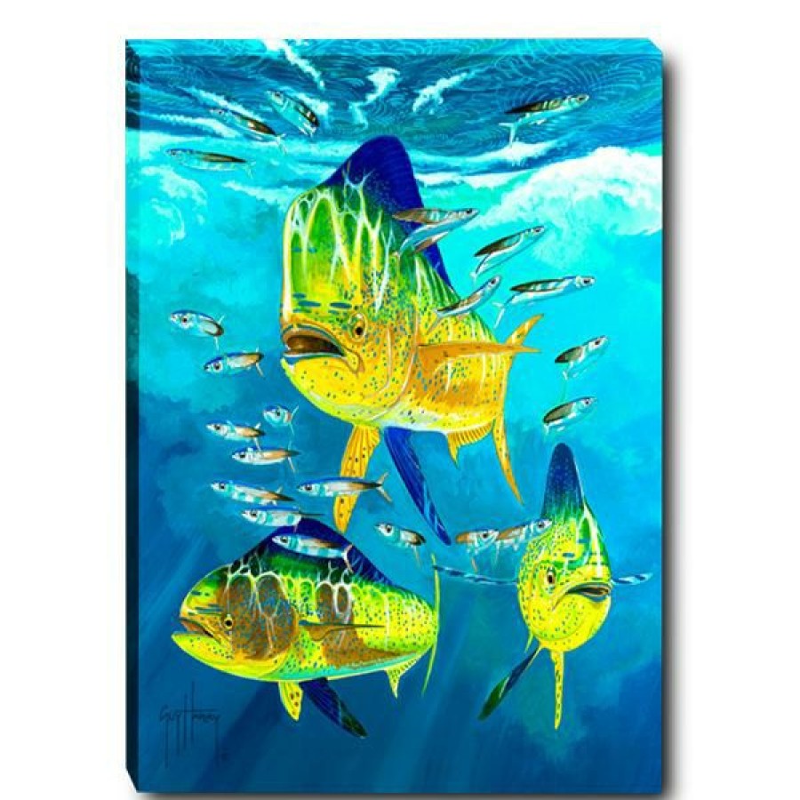 Artwork Intradeco | Dolphin Trio Small Canvas Art