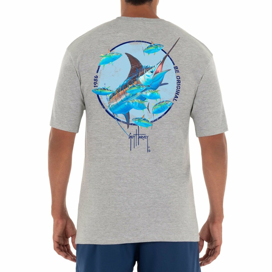 Mens Intradeco T-Shirts & Tank Tops | Men'S Tuna Hunt Short Sleeve T-Shirt