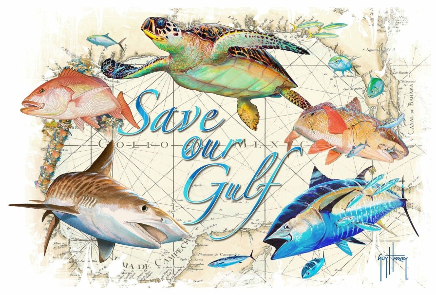 Artwork Intradeco | Save Our Gulf Poster