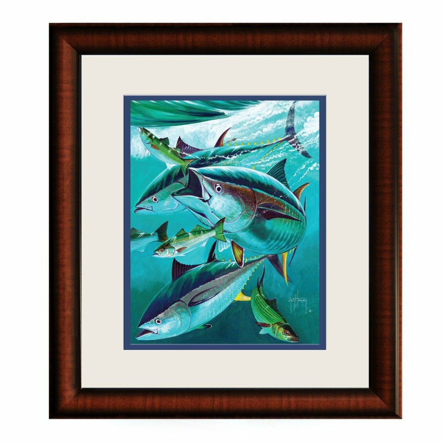 Artwork Intradeco | Bluefin Striped Bass 16X13 Mini Fr