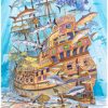 Artwork Intradeco | Spanish Galleon Aluminum Art