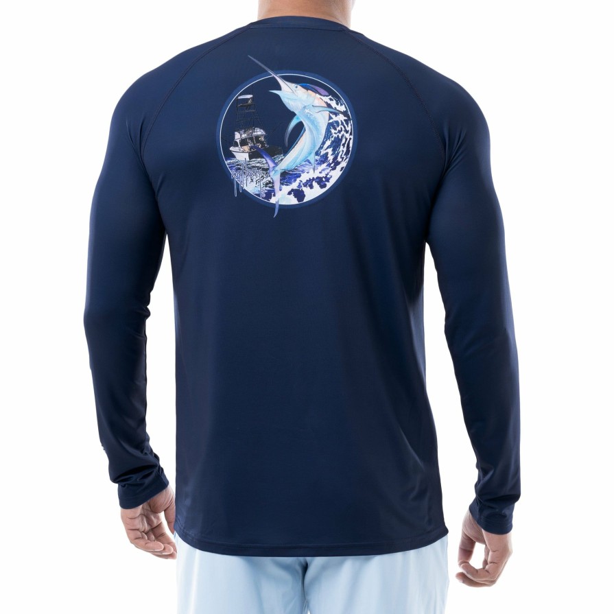 Mens Intradeco Performance Shirts & Hoodies | Men'S Offshore Fishing Long Sleeve Performance Shirt