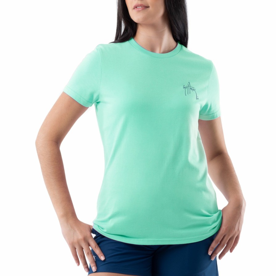 Womens Intradeco T-Shirts & Tank Tops | Ladies Mahi Magic Short Sleeve Crew Neck T-Shirt