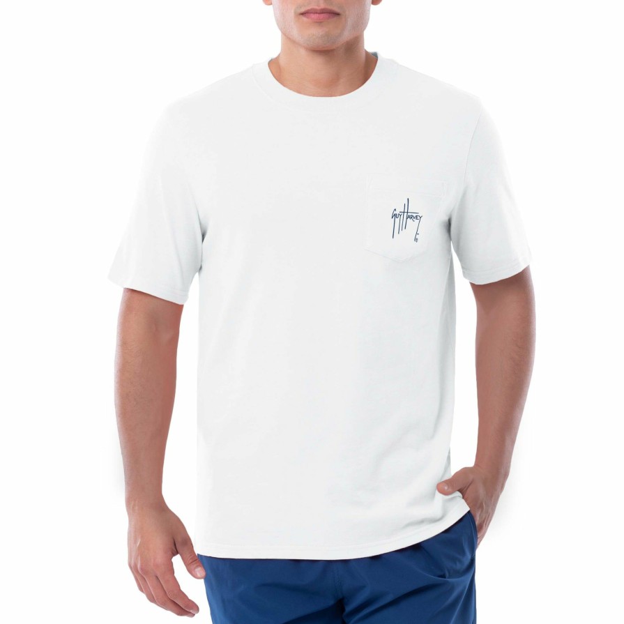 Mens Intradeco T-Shirts & Tank Tops | Men'S Catch And Release Pocket Short Sleeve T-Shirt