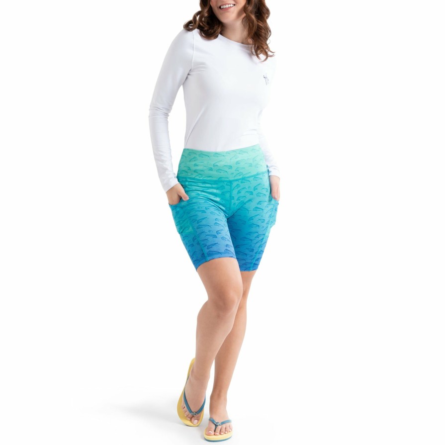 Womens Intradeco Shorts | Ladies Mahi Seas Biker Shorts