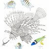 Artwork Intradeco | Lionfish And Sergeant Majors