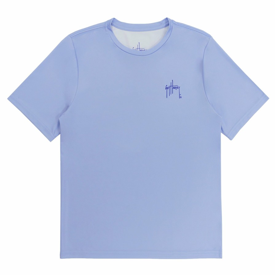 Kids Intradeco | Kids Jawsome Short Sleeve Performance Sun Protection Upf 30