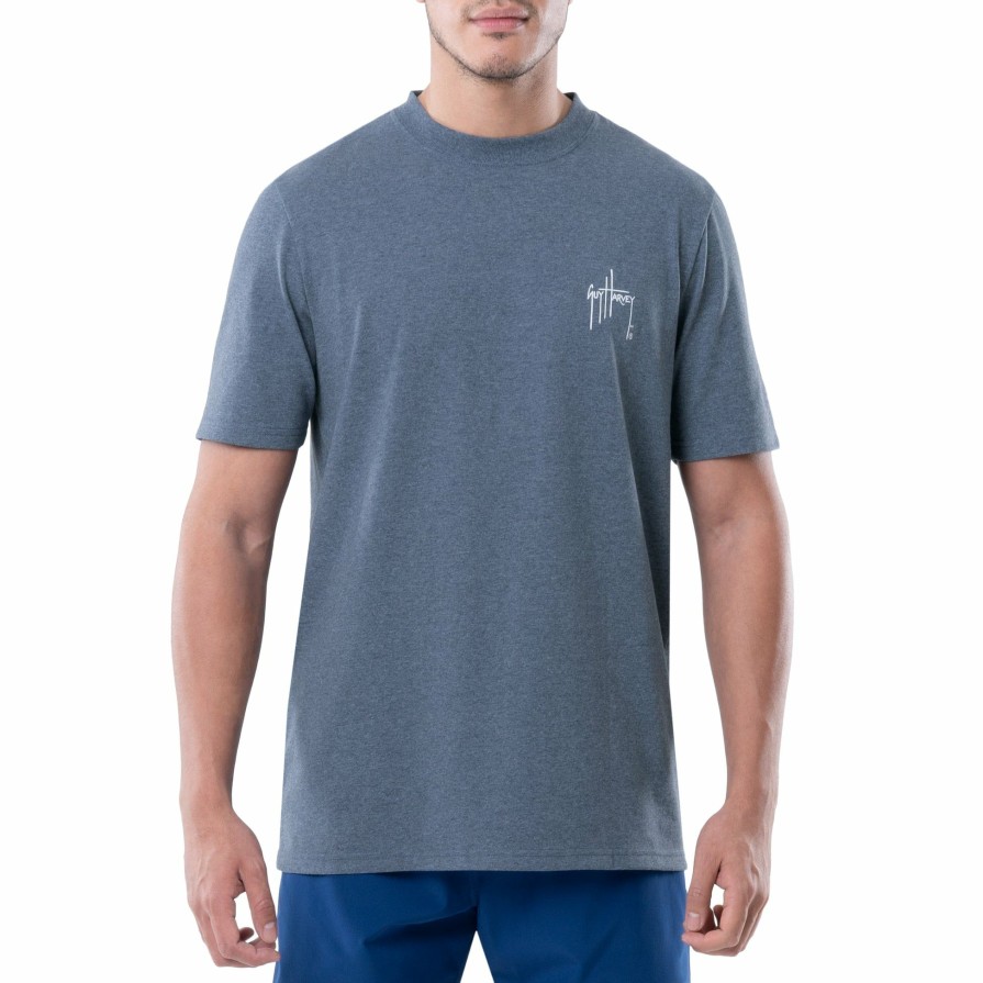 Mens Intradeco T-Shirts & Tank Tops | Men'S Offshore Hex Threadcycled Short Sleeve T-Shirt