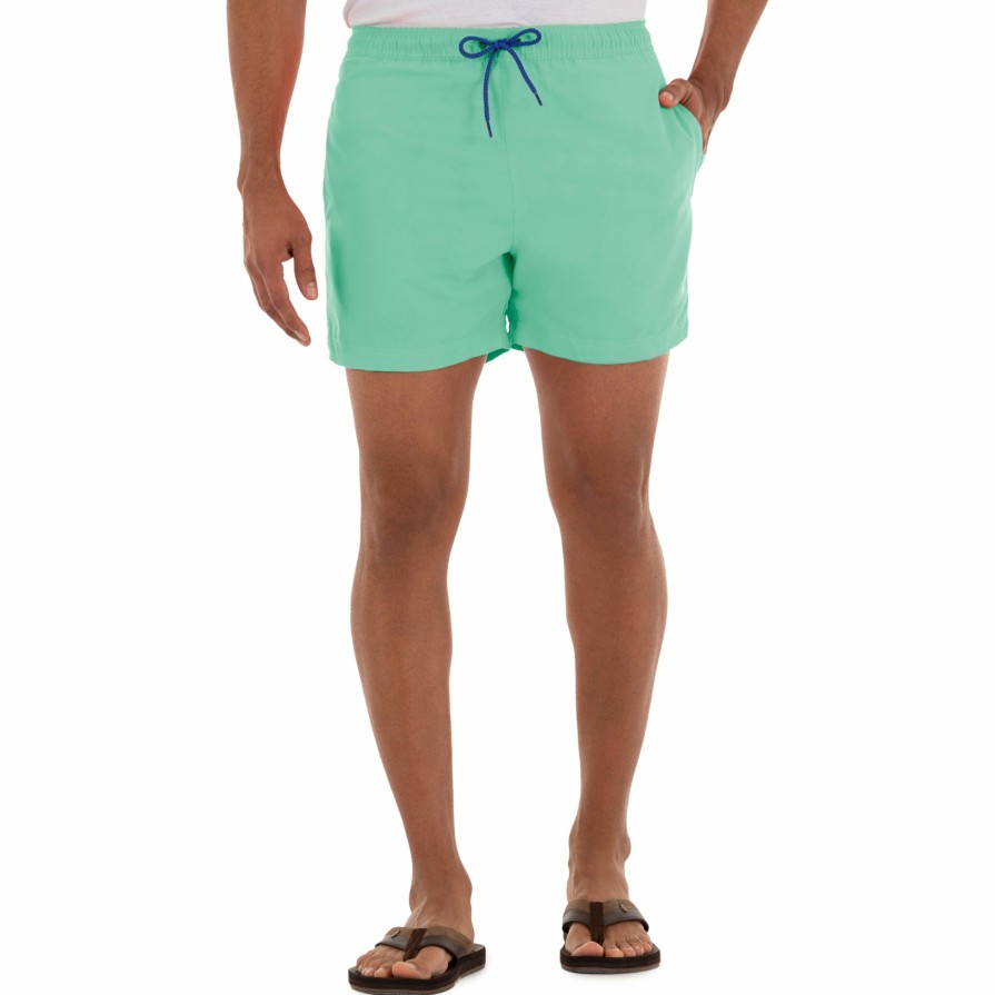 Mens Intradeco Swim Trunks | Men'S Billfish Appearing Print 5" Volley Swim Trunk