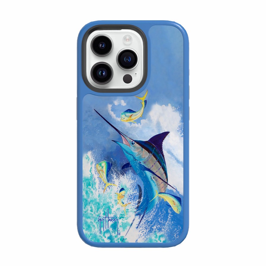 Home & Gifts Intradeco Phone Accessories | Iphone 15 Models - Fortitude Blue Commocean Phone Case