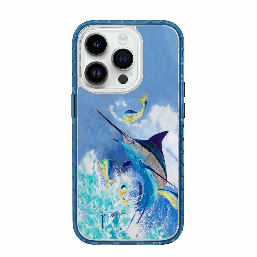 Home & Gifts Intradeco Phone Accessories | Iphone 15 Models - Magnitude Blue Commocean Phone Case