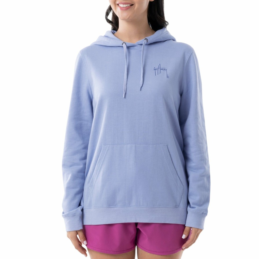 Womens Intradeco Performance Shirts & Hoodies | Ladies Sunrise In Paradise Fleece Hoodie