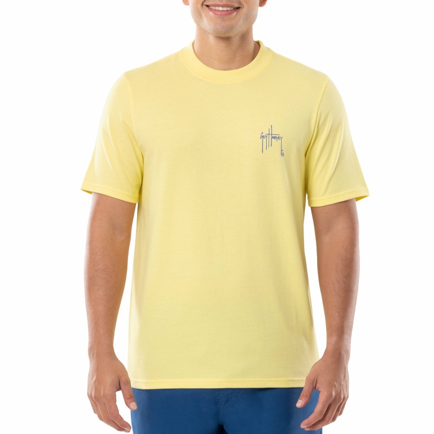 Mens Intradeco T-Shirts & Tank Tops | Men'S Offshore Sail Short Sleeve T-Shirt