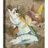 Artwork Intradeco | Realtree Xtreme Inshore Collage Small Canvas Art