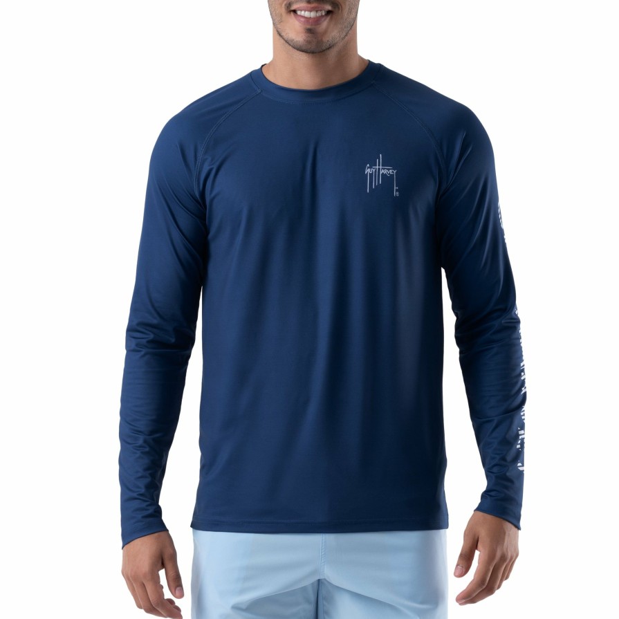 Mens Intradeco Performance Shirts & Hoodies | Men'S On The Hunt Performance Raglan Sun Protection Top