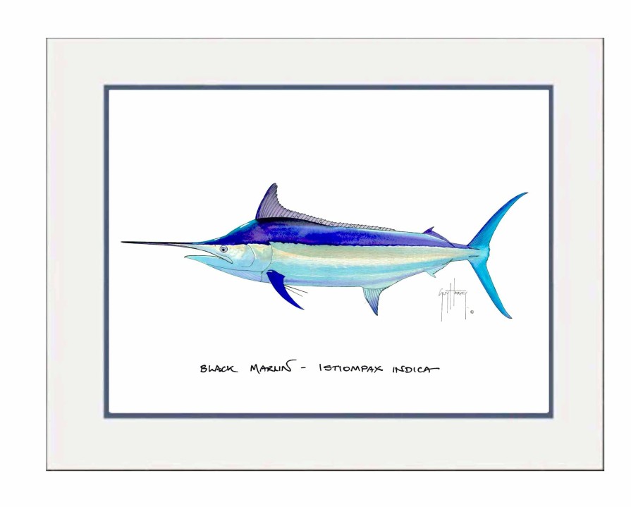 Artwork Intradeco | Black Marlin Mini Print