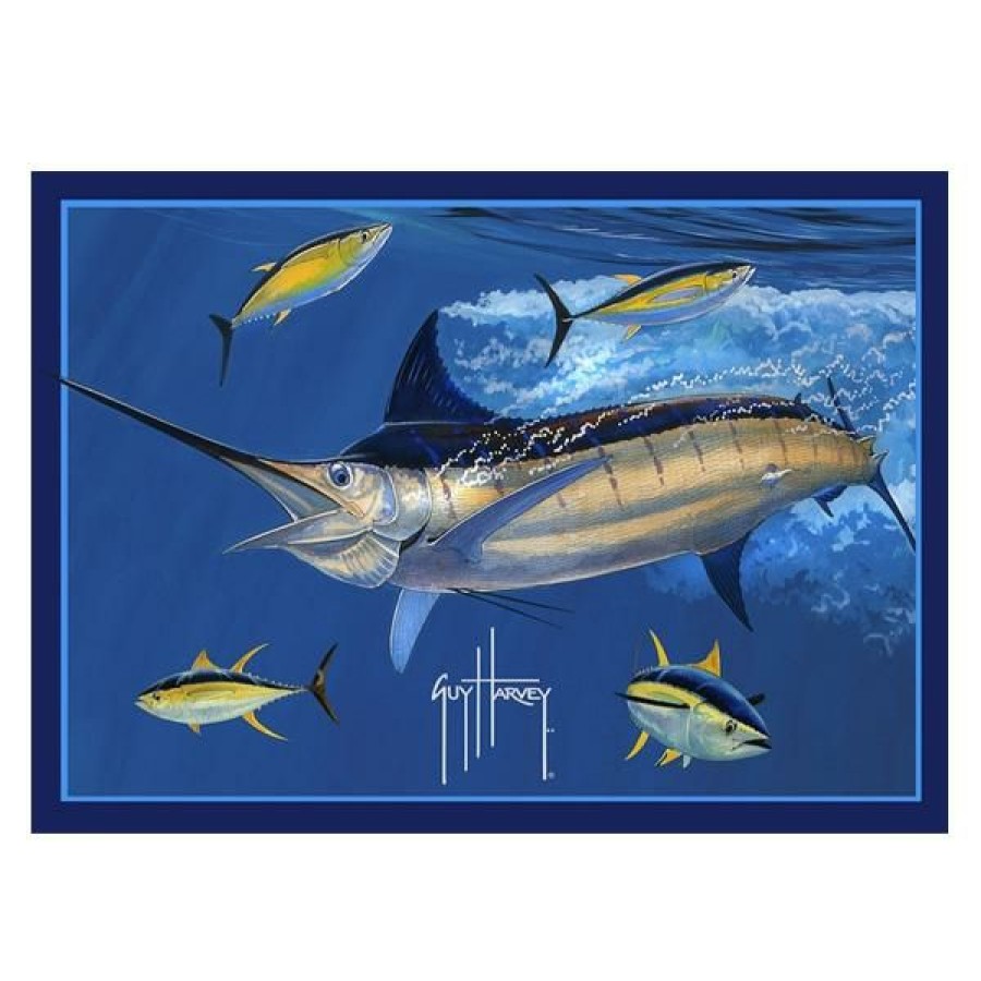 Home & Gifts Intradeco Area Rugs | Marlin Tuna Area Rug