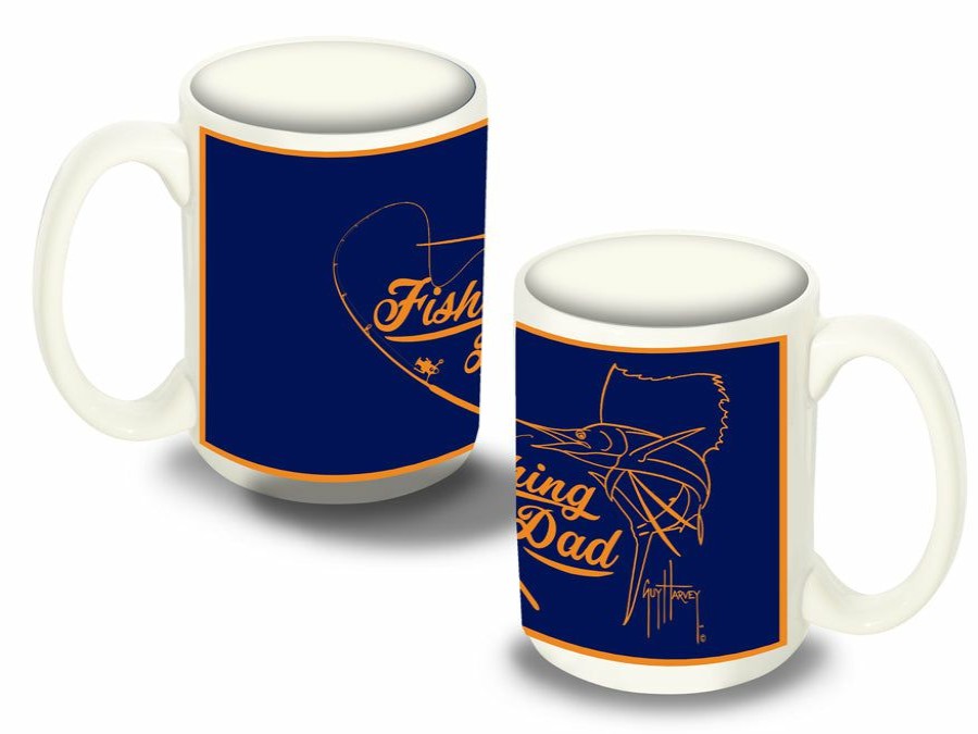 Home & Gifts Intradeco Drinkware | Fishing Dad Coffee Mug