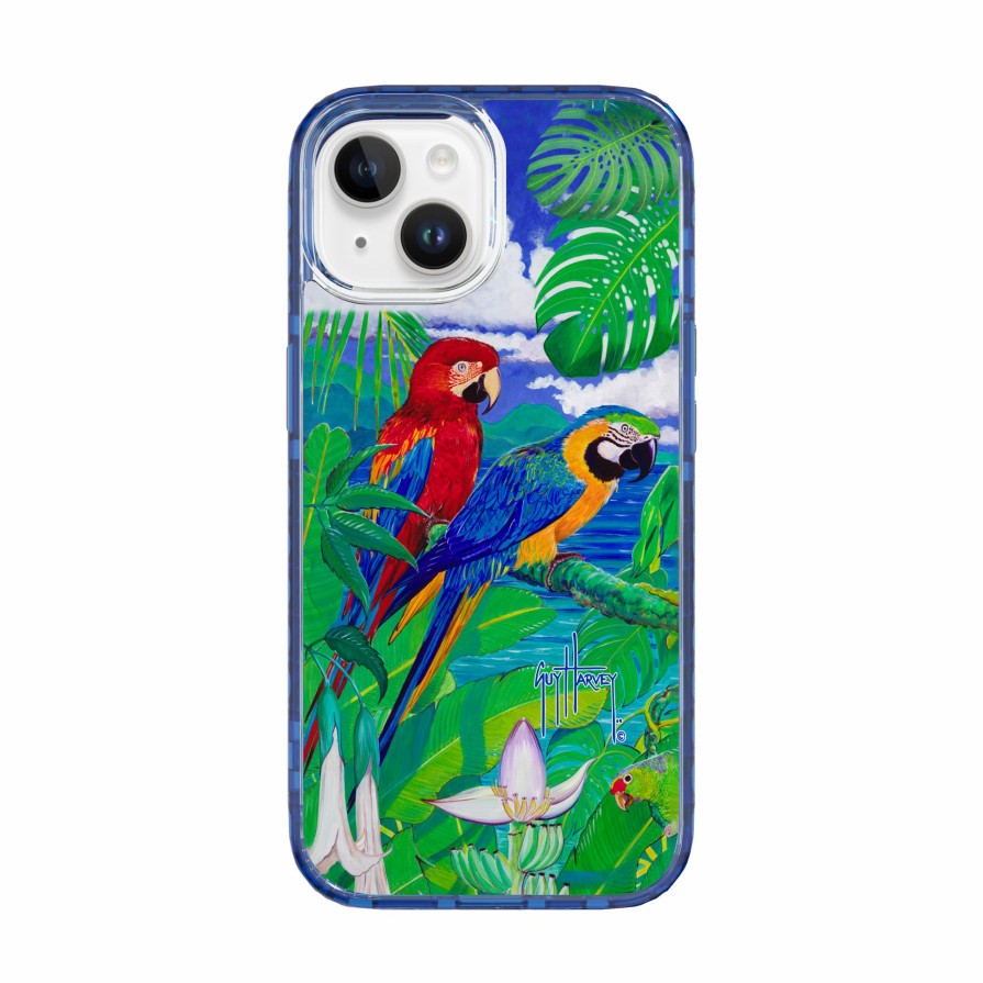 Home & Gifts Intradeco Phone Accessories | Iphone 15 Models - Magnitude Tropical Parrot Phone Case