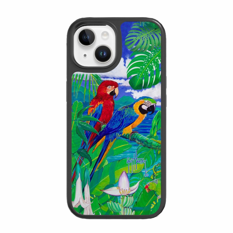 Home & Gifts Intradeco Phone Accessories | Iphone 15 Models - Fortitude Tropical Parrot Phone Case