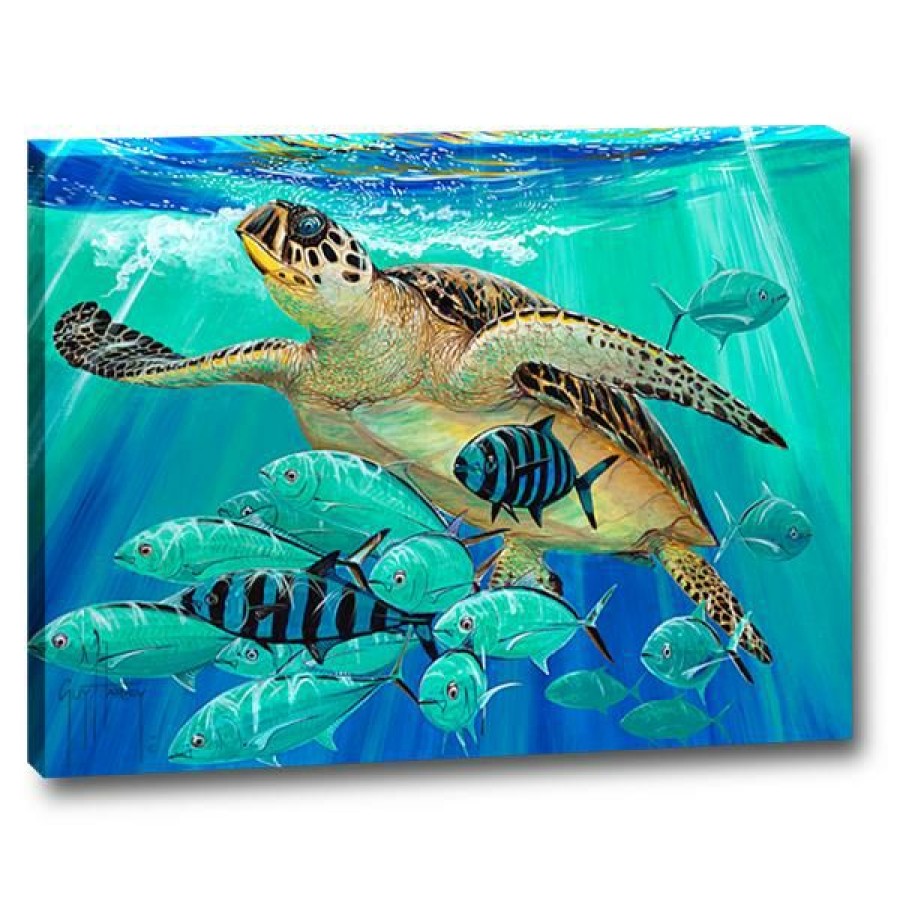 Artwork Intradeco | Hawksbill Caravan Small Canvas Art