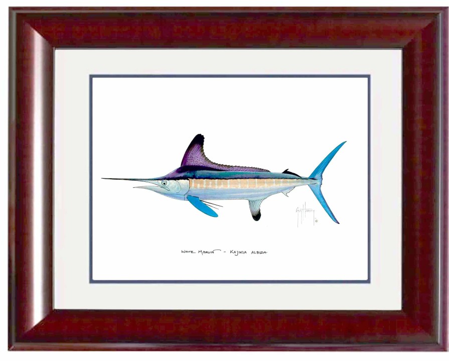 Artwork Intradeco | White Marlin Mini Print