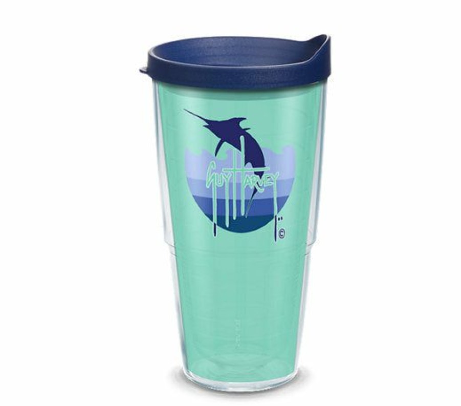 Home & Gifts Intradeco Drinkware | Tervis Mint And Navy Marlin