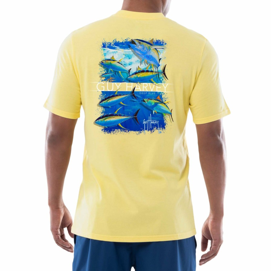 Mens Intradeco T-Shirts & Tank Tops | Men'S Deep Blue Short Sleeve T-Shirt