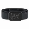 Mens Intradeco Belts & Keychains | Blue Marlin Gun Metal Deep Stone Belt By Groove Life